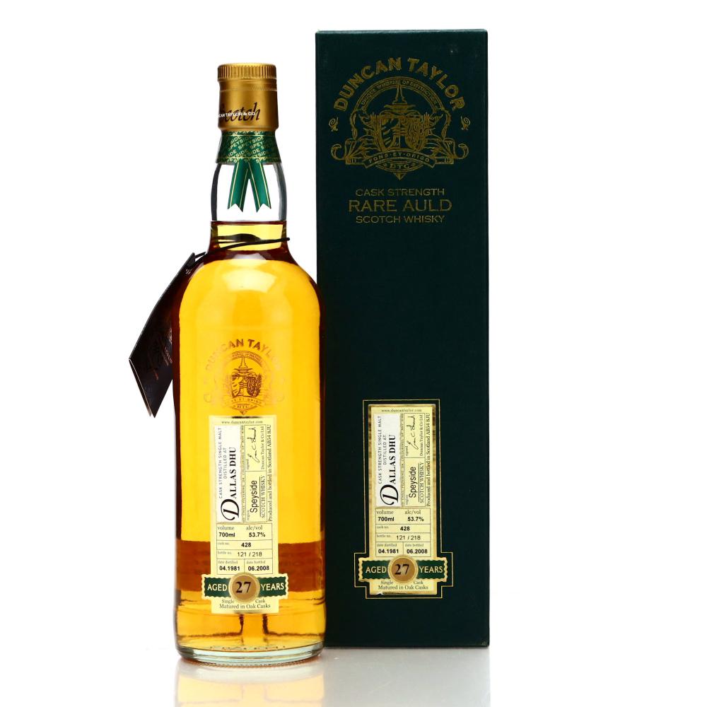 Dallas Dhu 1981 Duncan Taylor 27 Year Old