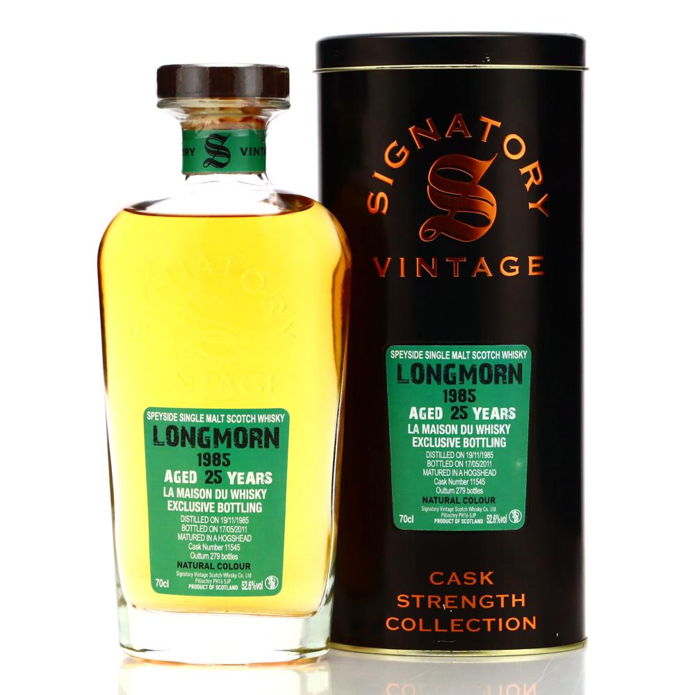 Longmorn 1985 Signatory Vintage 25 Year Old Cask Strength / LMDW