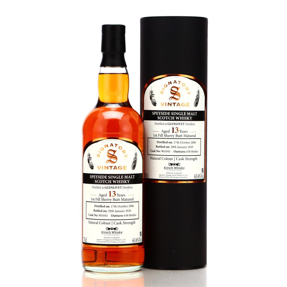 Glenlivet 2006 Signatory Vintage 13 Year Old / Kirsch Whisky