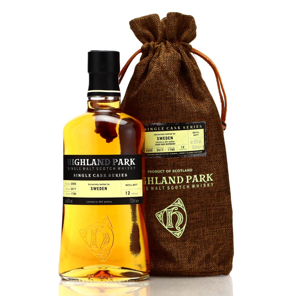 Highland Park 2005 Single Cask Series 12 Year Old #1790 / Sweden