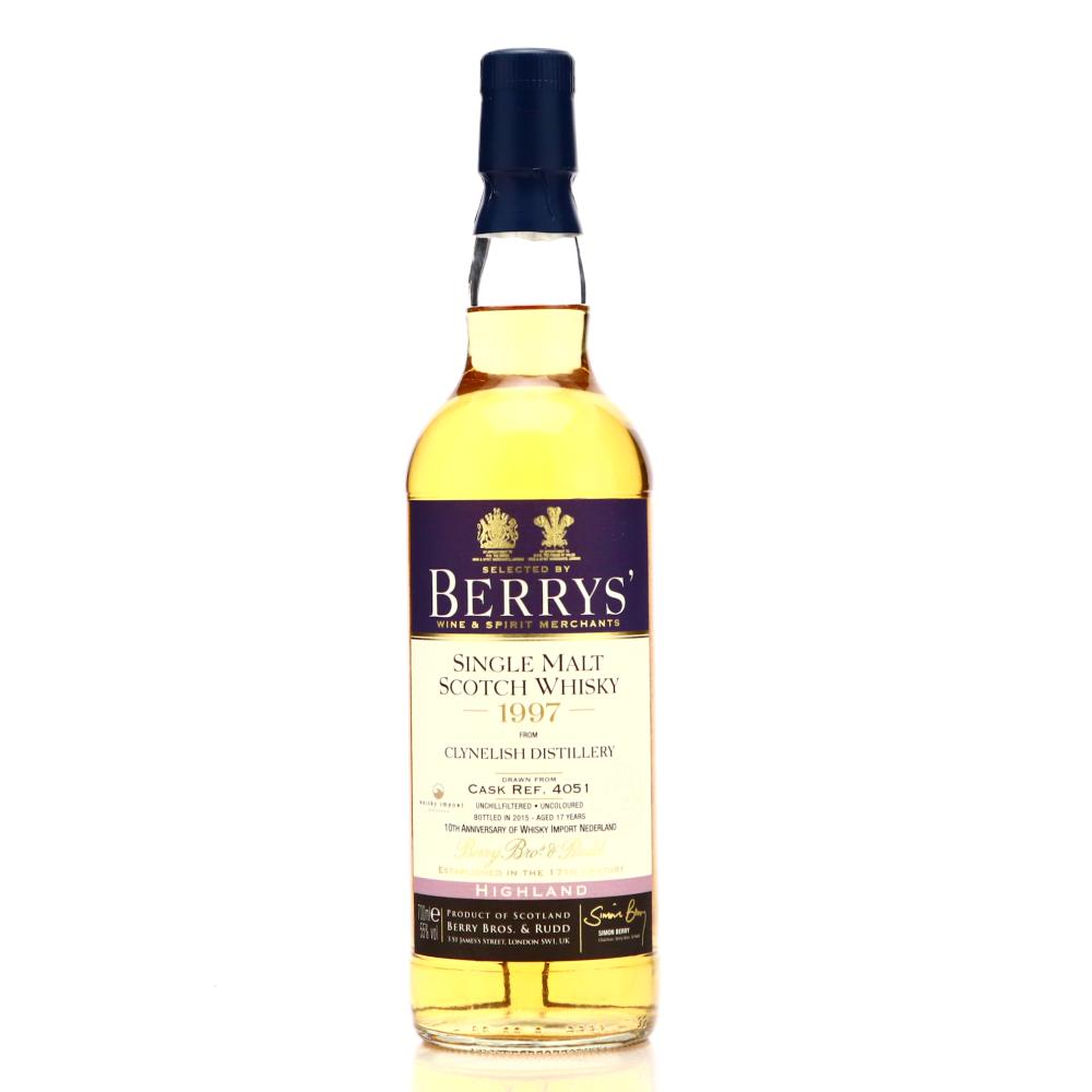 Clynelish 1997 Berry Brothers and Rudd 17 Year Old / Whisky Import Netherlands 10th Anniversary