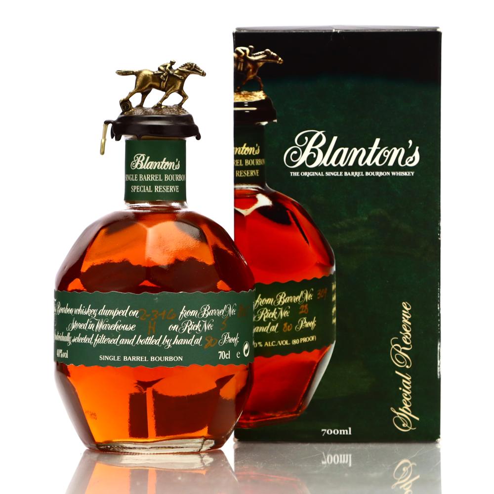 Blanton's Single Barrel Special Reserve dumped 2016