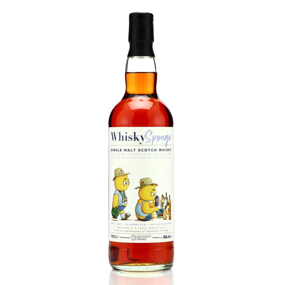 Clynelish 1995 Whisky Sponge 25 Year Old Edition No.40