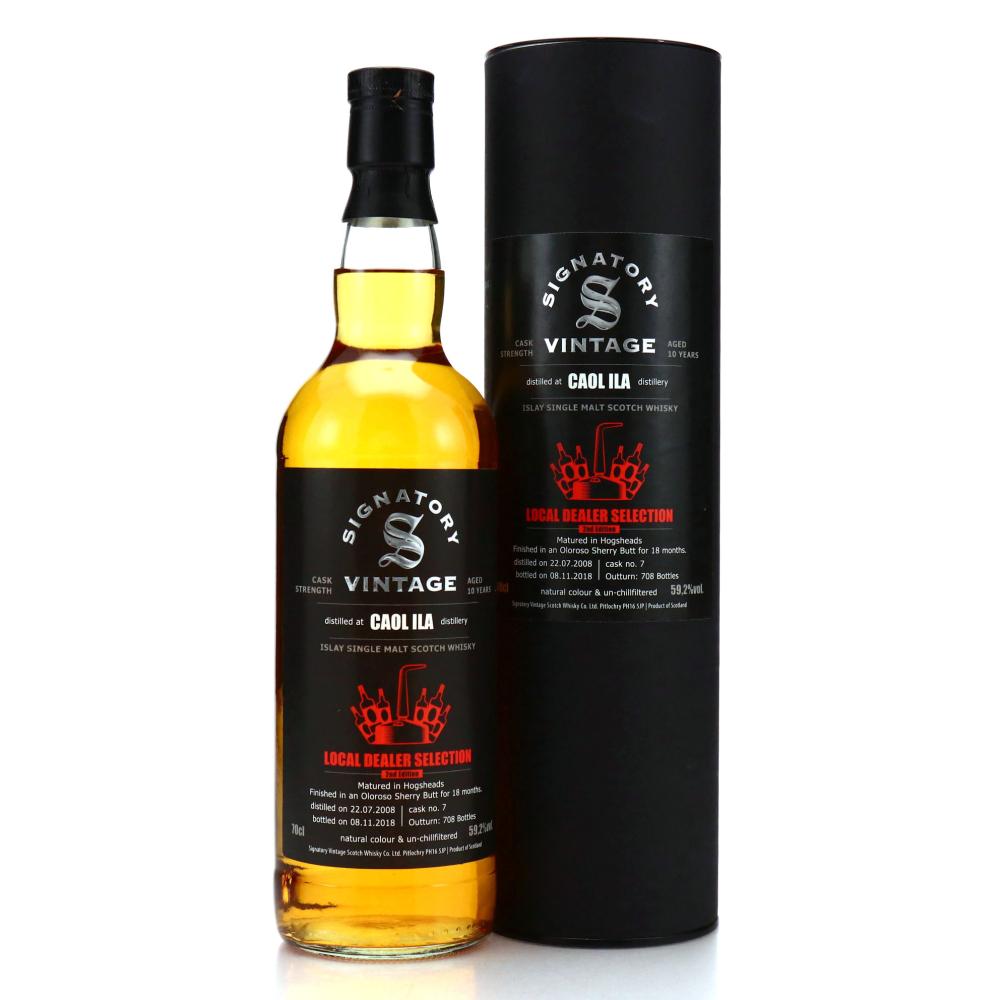 Caol Ila 2008 Signatory Vintage Local Dealer Selection 2nd Edition