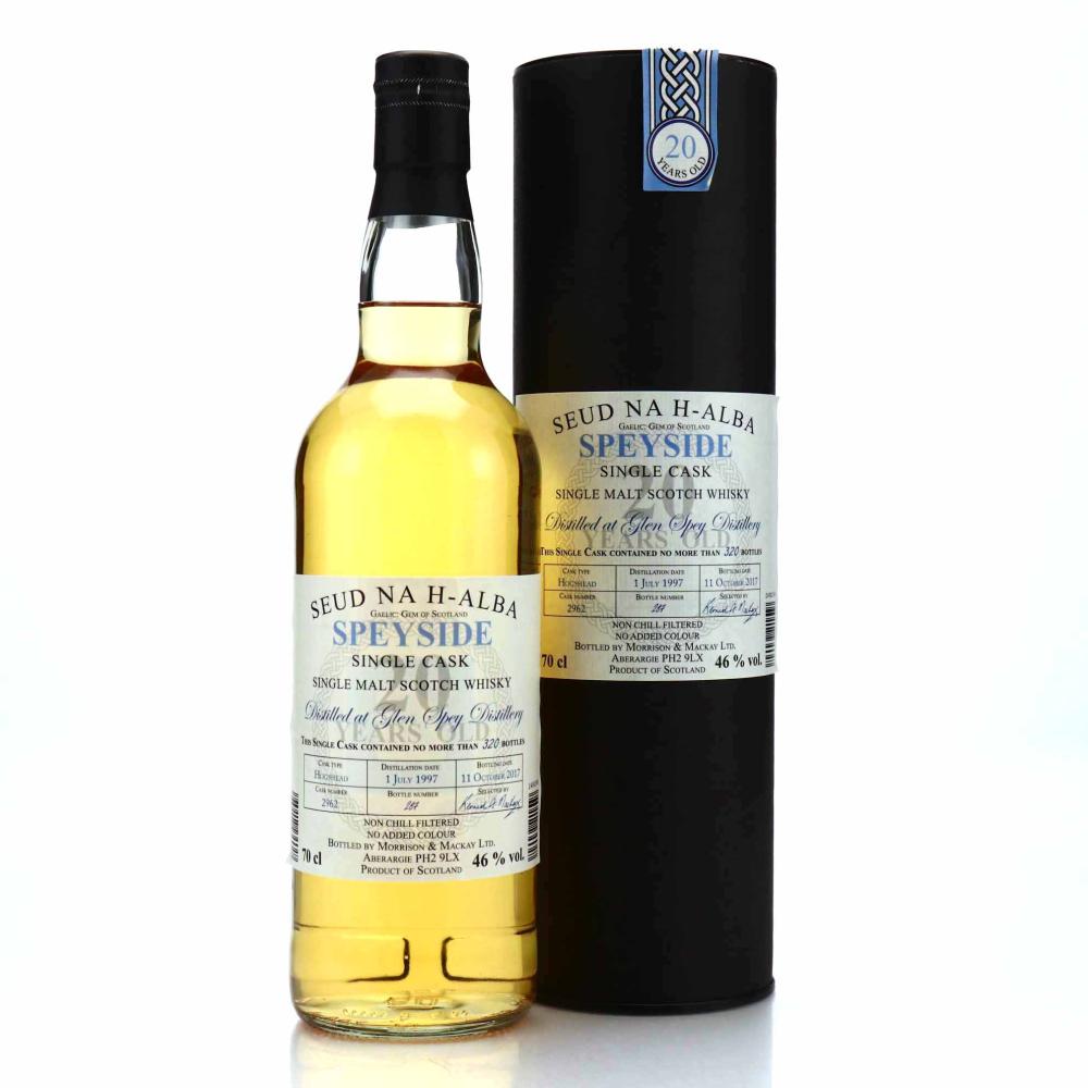 Glen Spey 1997 Seud Na H-Alba 20 Year Old
