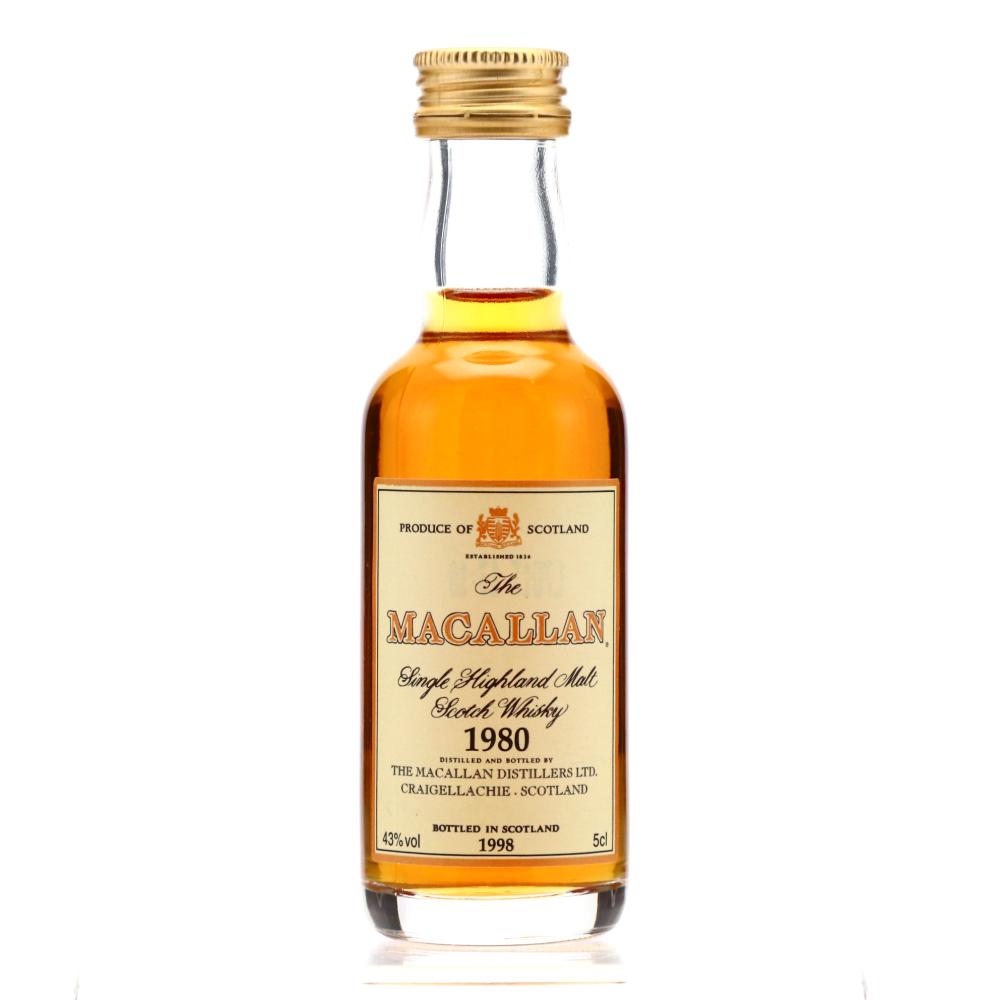 Macallan 1980 18 Year Old Miniature