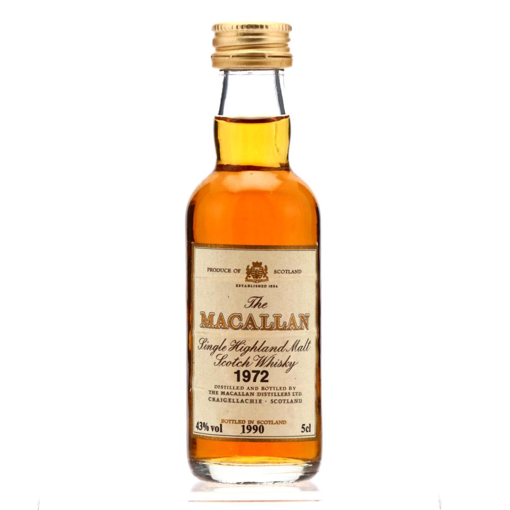 Macallan 1972 18 Year Old Miniature