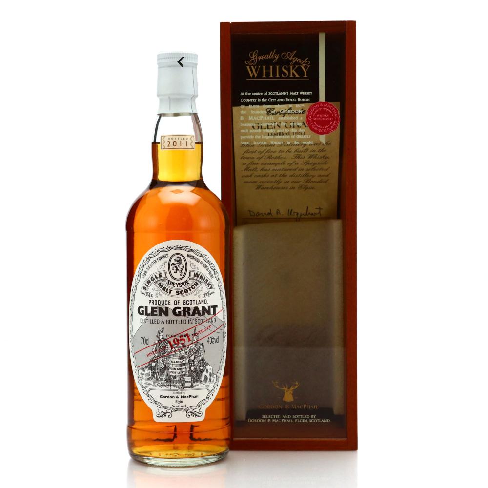 Glen Grant 1951 Gordon and MacPhail bottled 2011