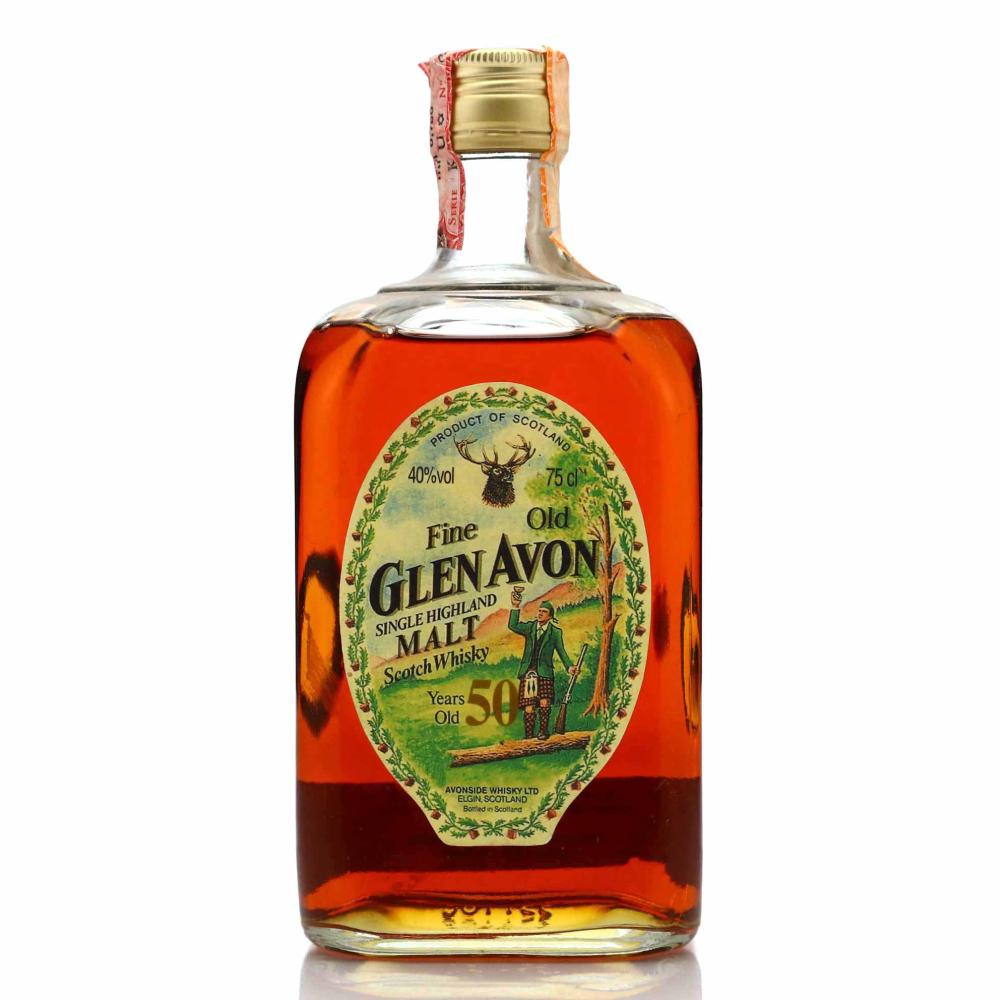 Glen Avon 50 Year Old Gordon and MacPhail Decanter 1980s / Sestante Import