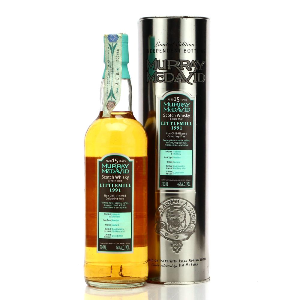 Littlemill 1991 Murray McDavid 15 Year Old