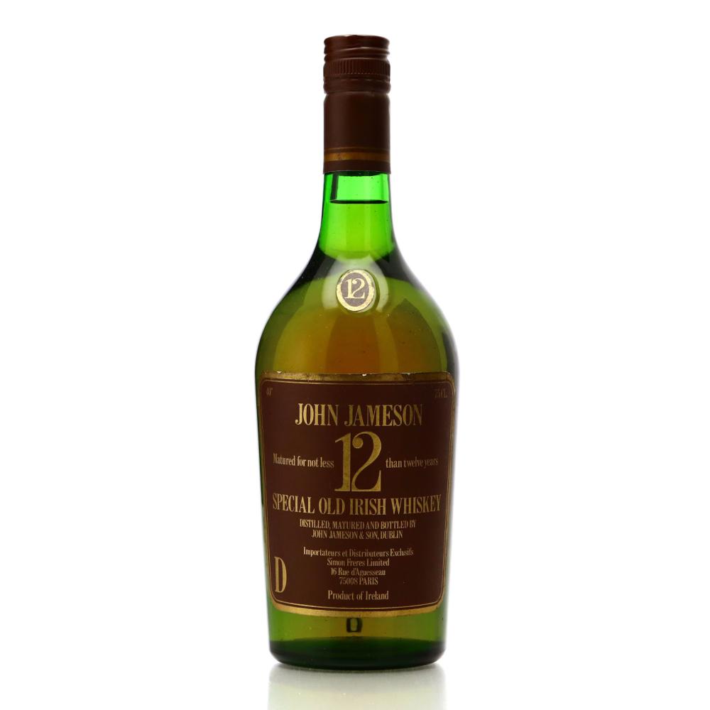 John Jameson 12 Year Old 1970s / French Import