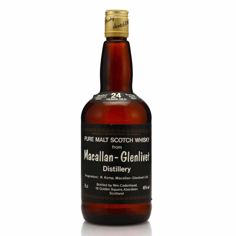 Macallan 1963 Cadenhead's 24 Year Old