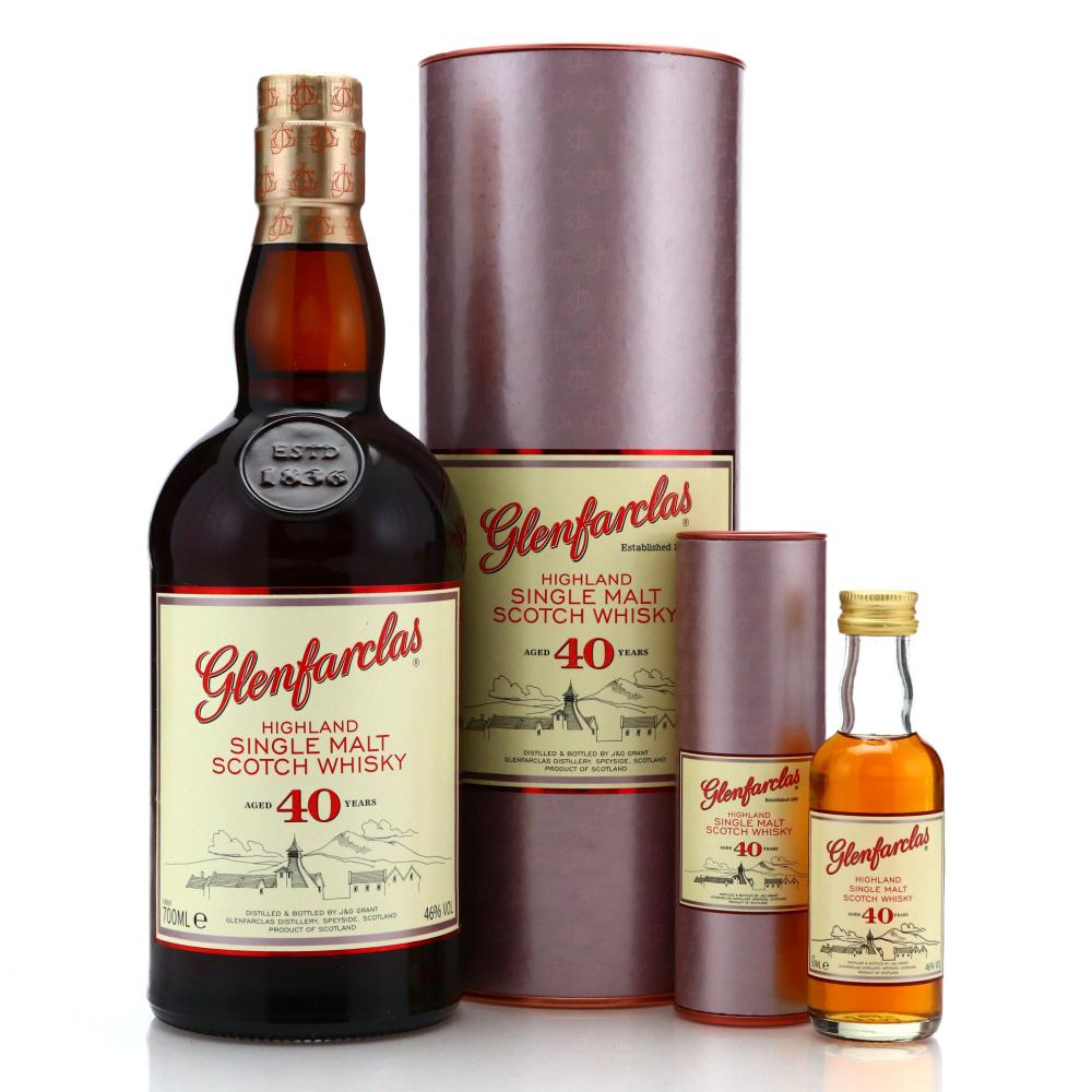 Glenfarclas 40 Year Old / includes Miniature