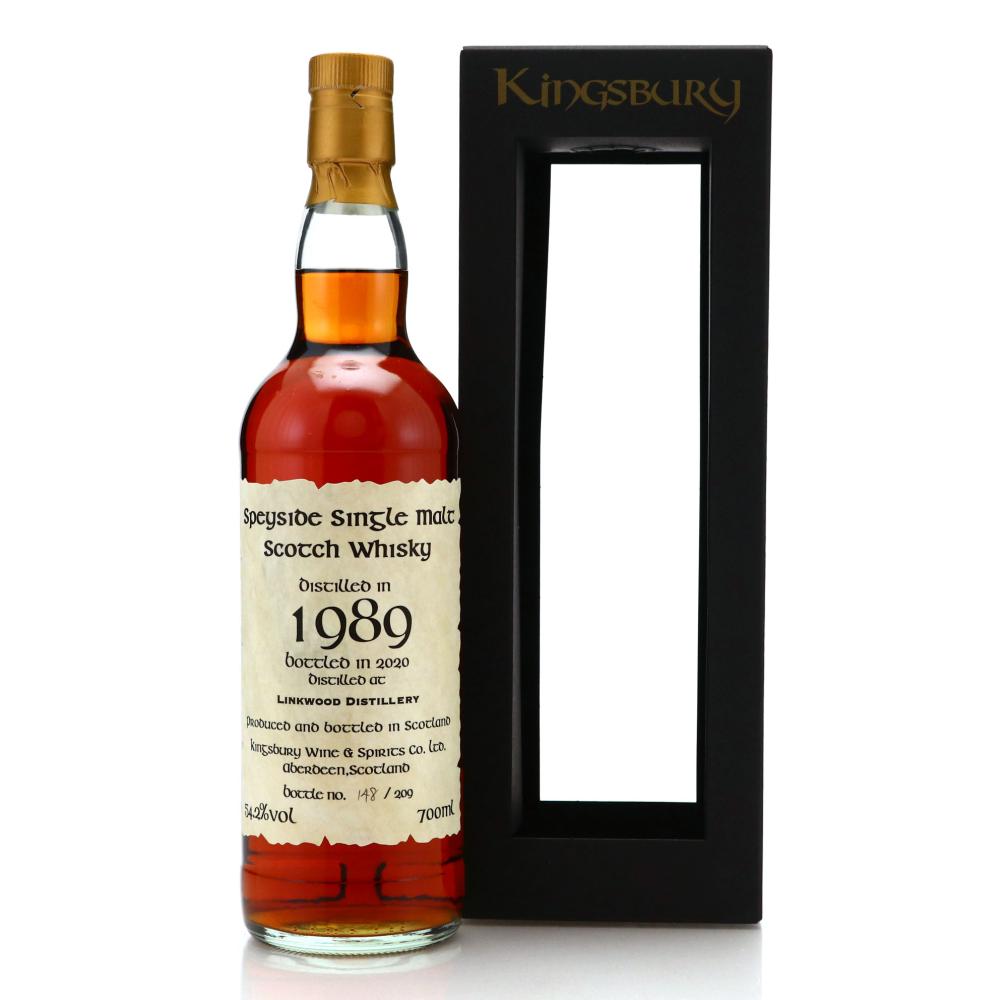 Linkwood 1989 Kingsbury 30 Year Old Celtic Label