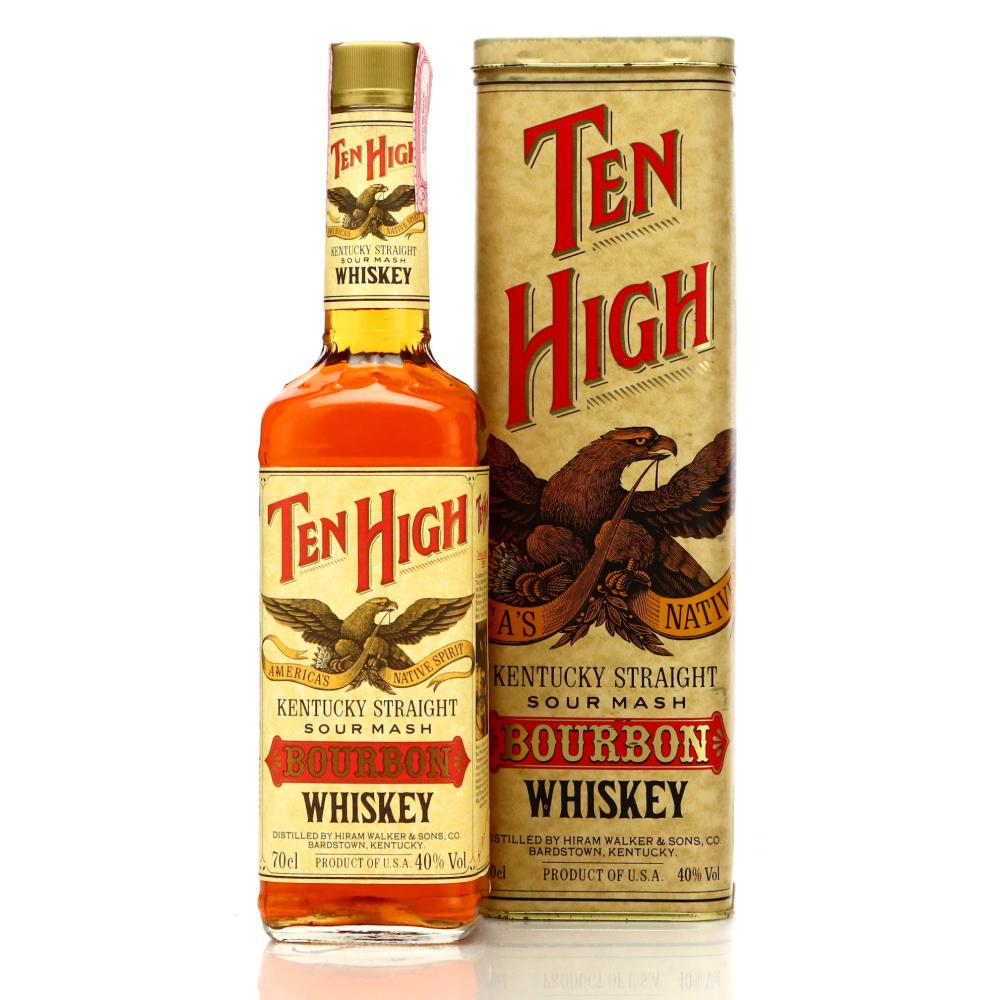 Ten High Kentucky Straight Bourbon 1990s