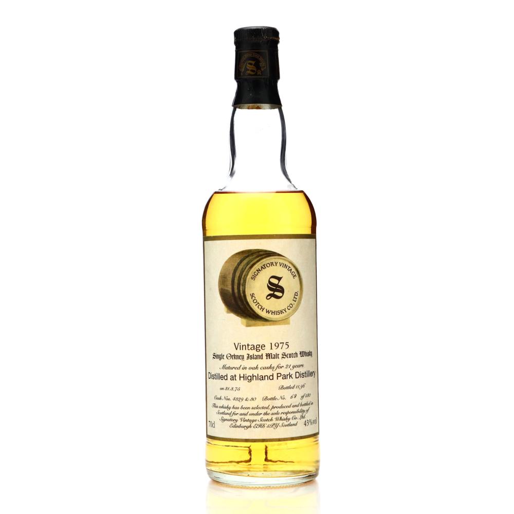 Highland Park 1975 Signatory Vintage 21 Year Old