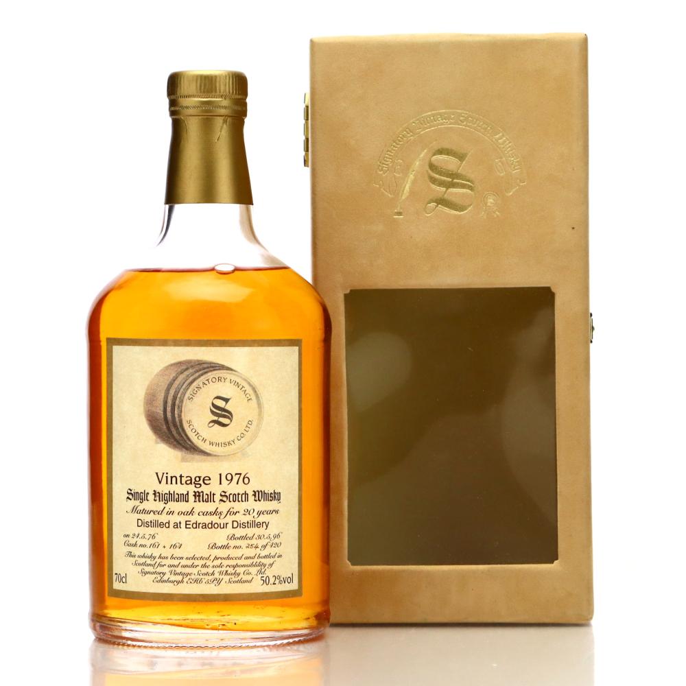 Edradour 1976 Signatory Vintage 20 Year Old