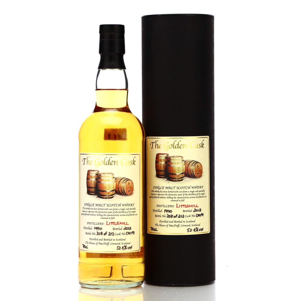 Littlemill 1990 The Golden Cask 22 Years Old