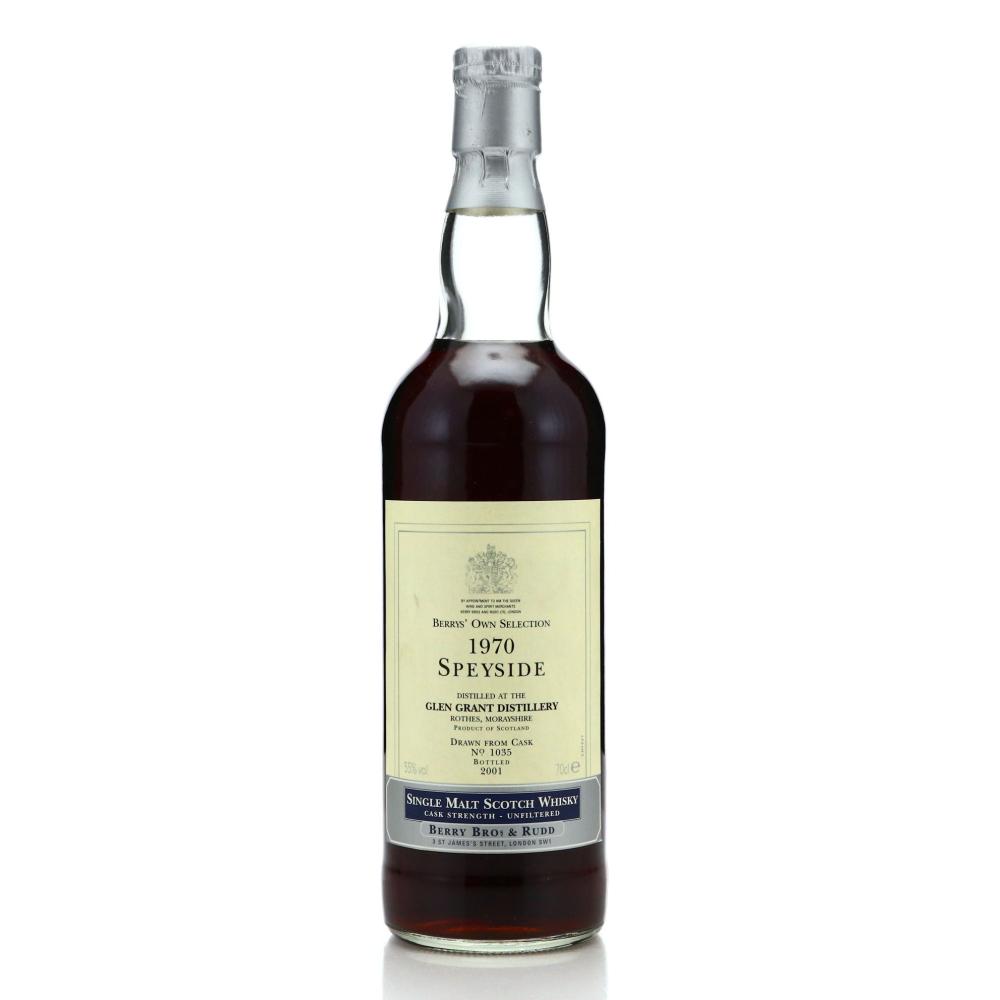 Glen Grant 1970 Berry Brothers and Rudd