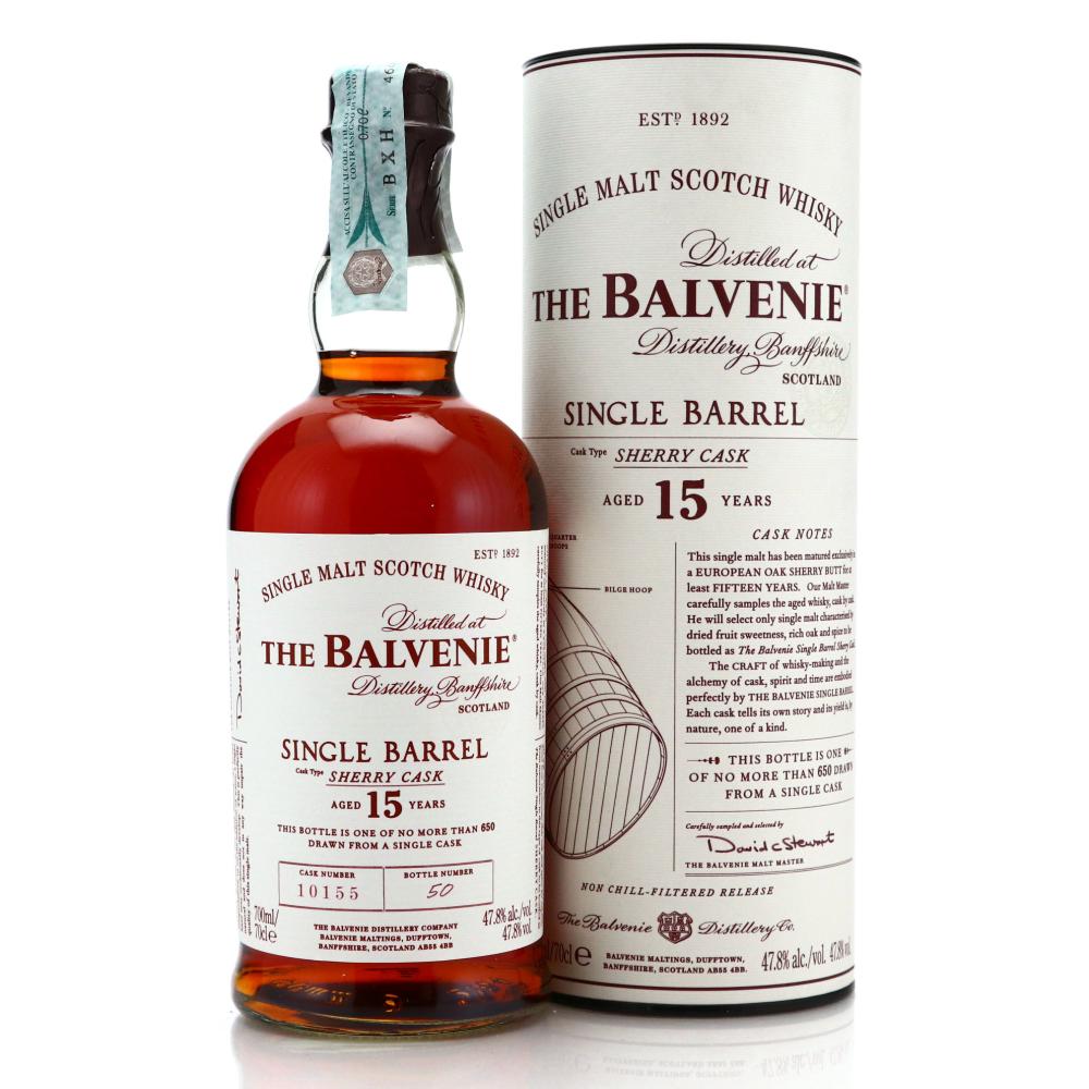 Balvenie 15 Year Old Sherry Cask Single Barrel #10155