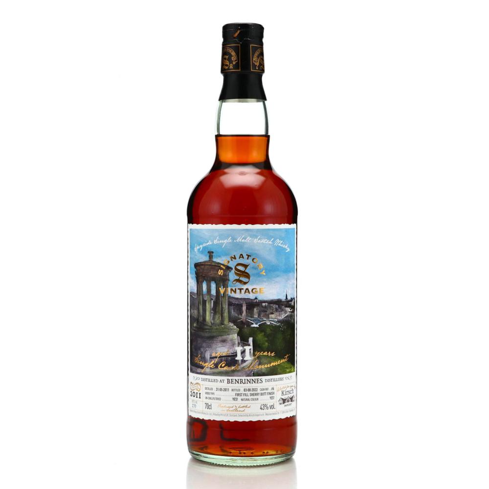 Benrinnes 2011 Signatory Vintage 11 Year Old / Kirsch Import