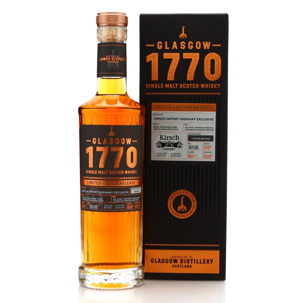 Glasgow '1770' 2018 Moscatel Cask Finish #959 50cl / Kirsch