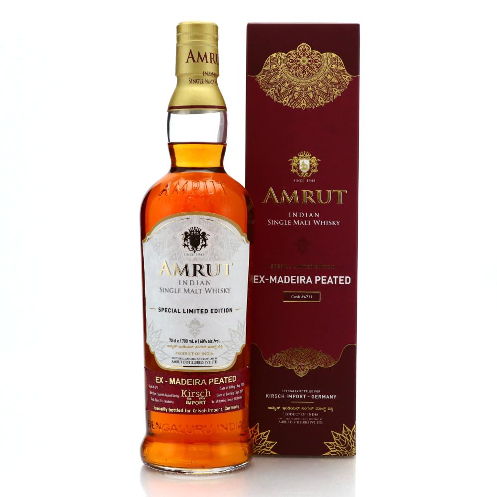 Amrut 2015 Peated Single Madeira Cask #4711 / Kirsch