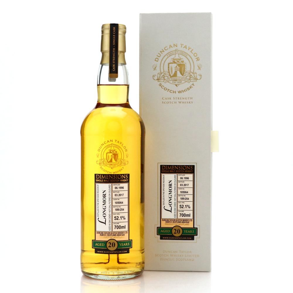 Longmorn 1996 Duncan Taylor 20 Year Old / Dimensions