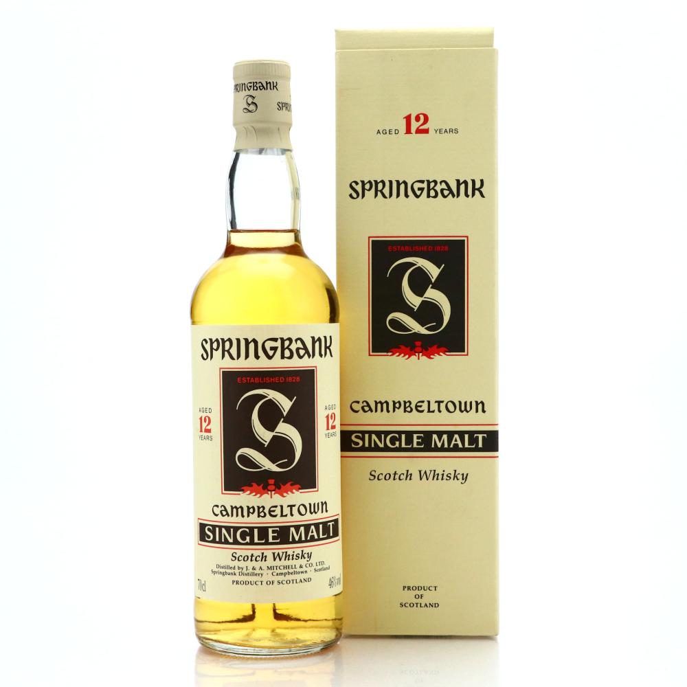 Springbank 12 Year Old Red Thistle 1990s