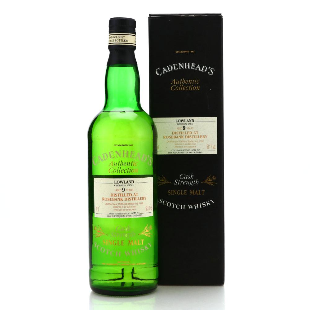 Rosebank 1989 Cadenhead's 9 Year Old