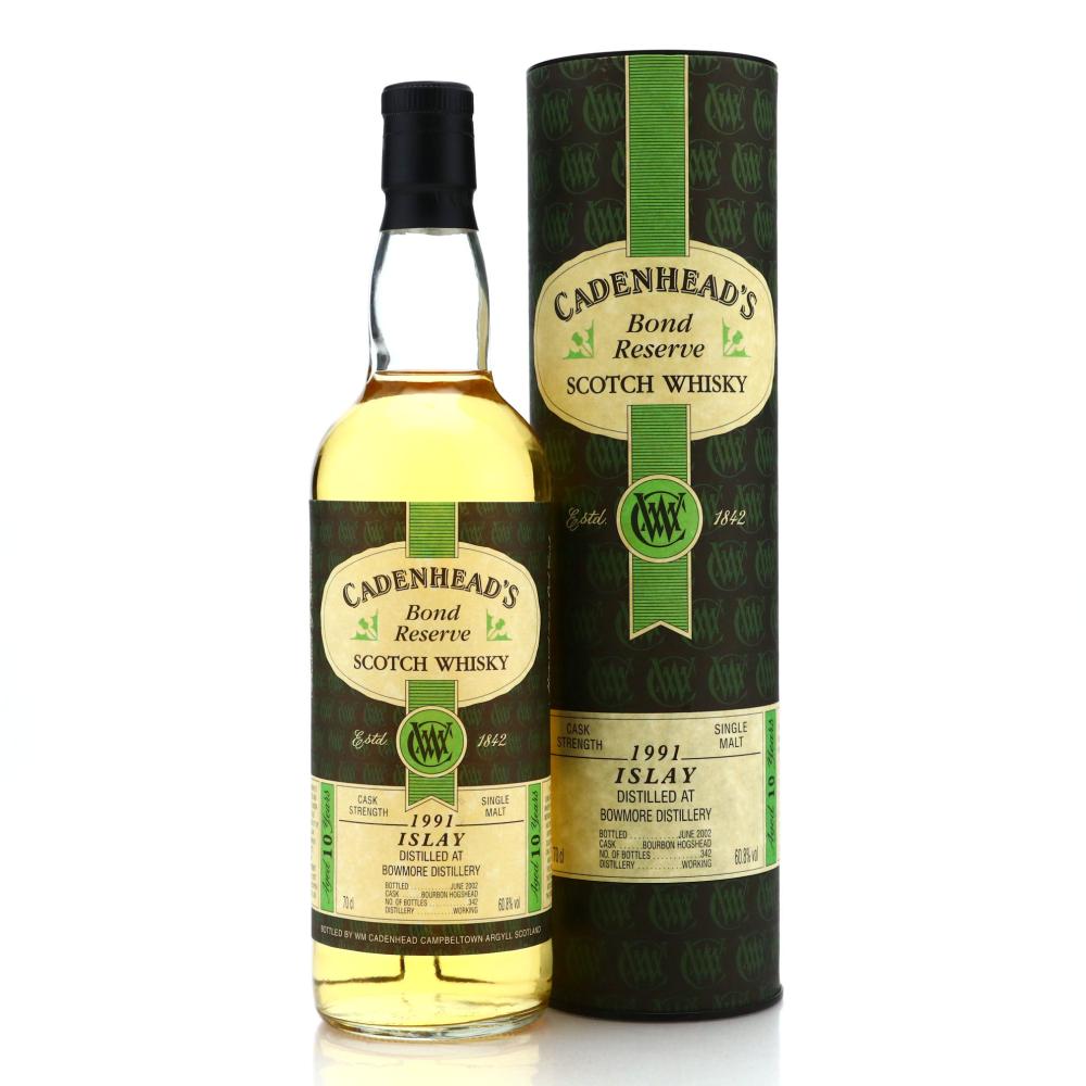 Bowmore 1991 Cadenhead's 10 Year Old Bond Reserve