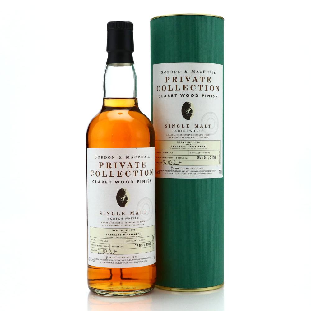 Imperial 1990 Gordon and MacPhail Private Collection / Claret Wood Finish