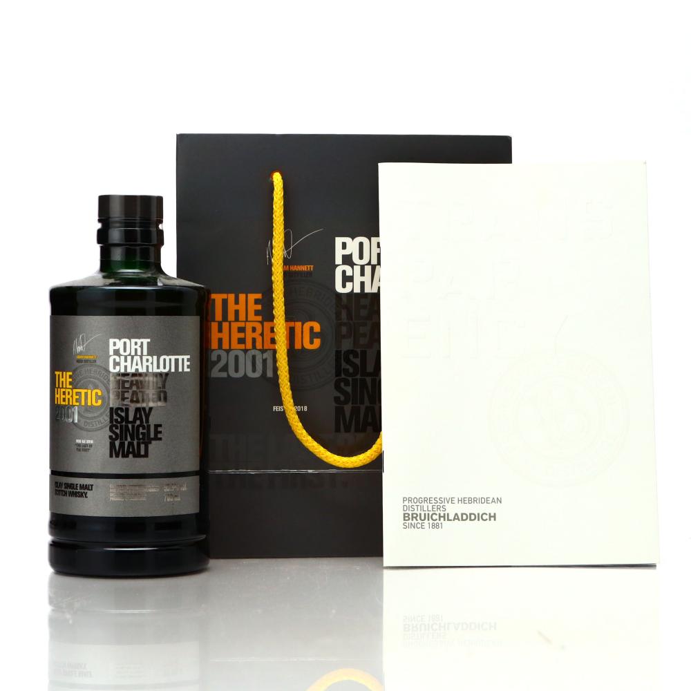Port Charlotte 2001 The Heretic: The Last of the First / Feis Ile 2018 Signed