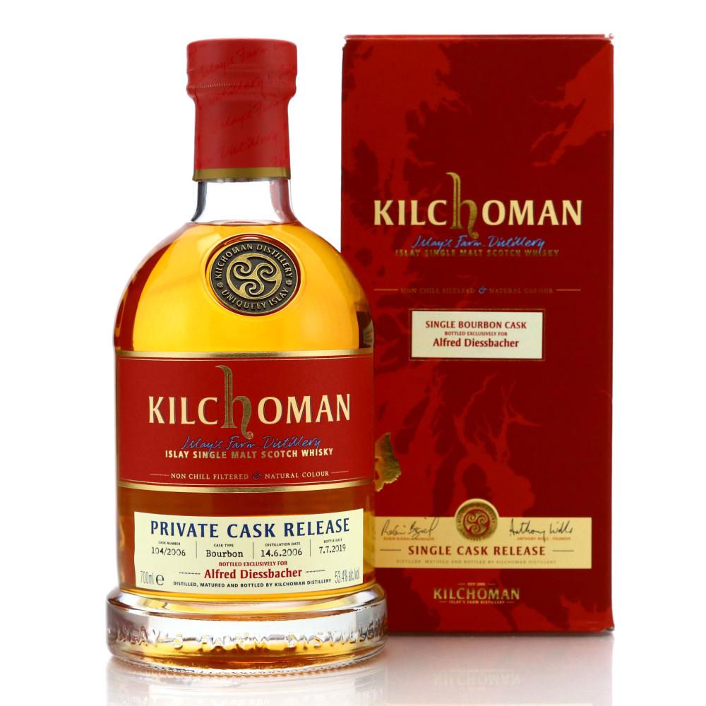 Kilchoman 2006 Single Bourbon Cask #104 / Alfred Diessbacher