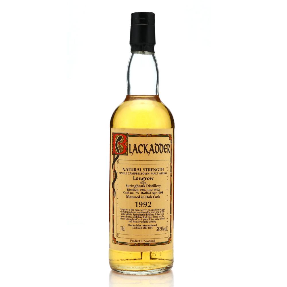 Longrow 1992 Blackadder Natural Strength