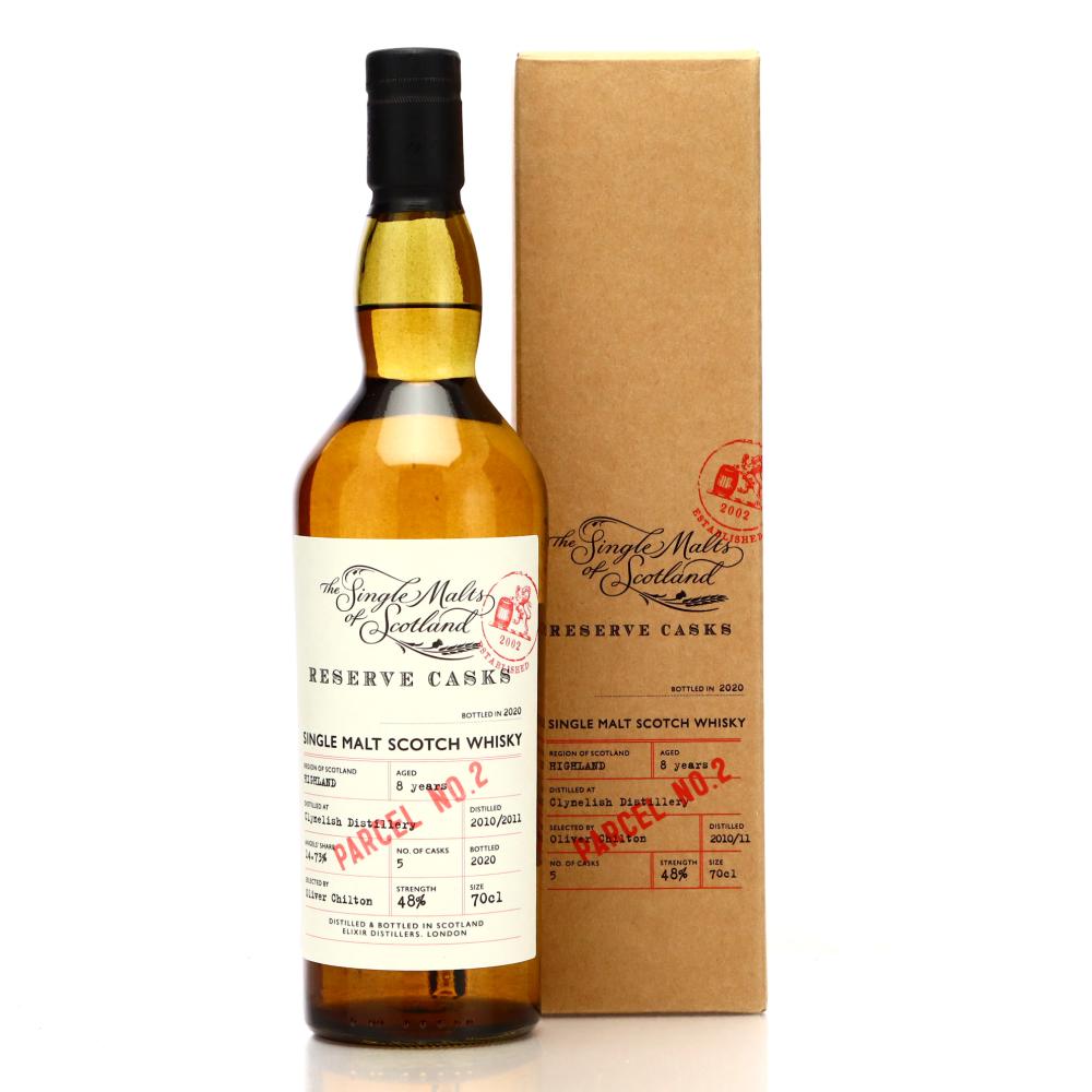 Clynelish 8 Year Old Single Malts of Scotland Reserve Casks / Parcel No.2