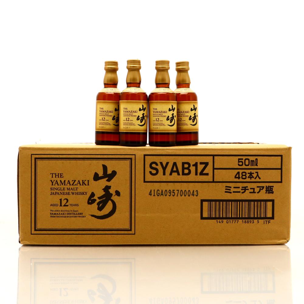 Yamazaki 12 Year Old Miniature x 48 / Case