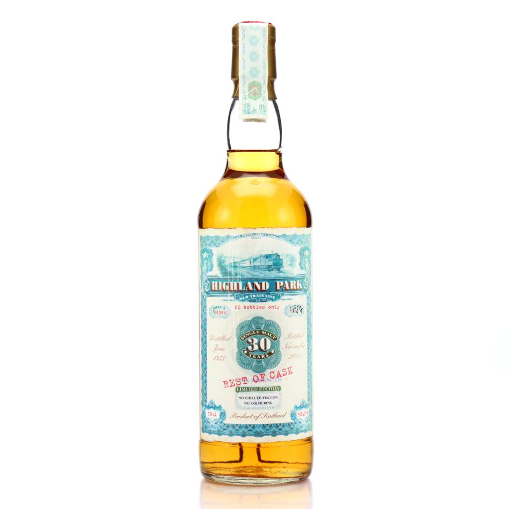 Highland Park 1973 Jack Wiebers 30 Year Old / Old Train Line 'Rest of the Cask'