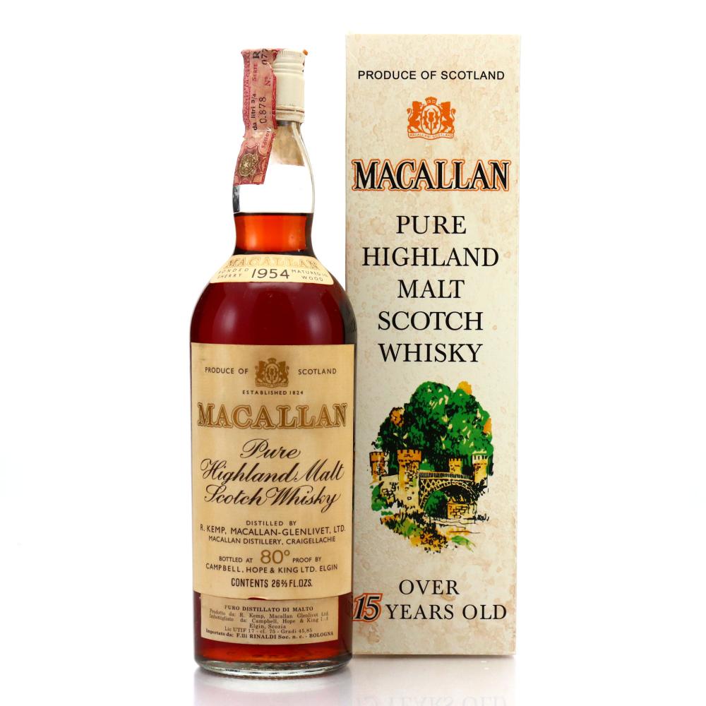 Macallan 1954 Campbell, Hope and King 80 Proof​ / Rinaldi Import