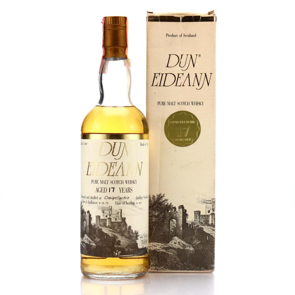 Craigellachie 1972 Dun Eideann 17 Year Old