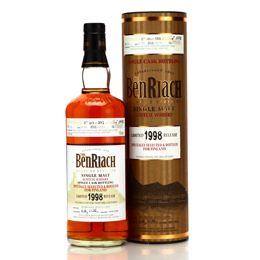 Benriach 1998 Single Cask 16 Year Old / Finland