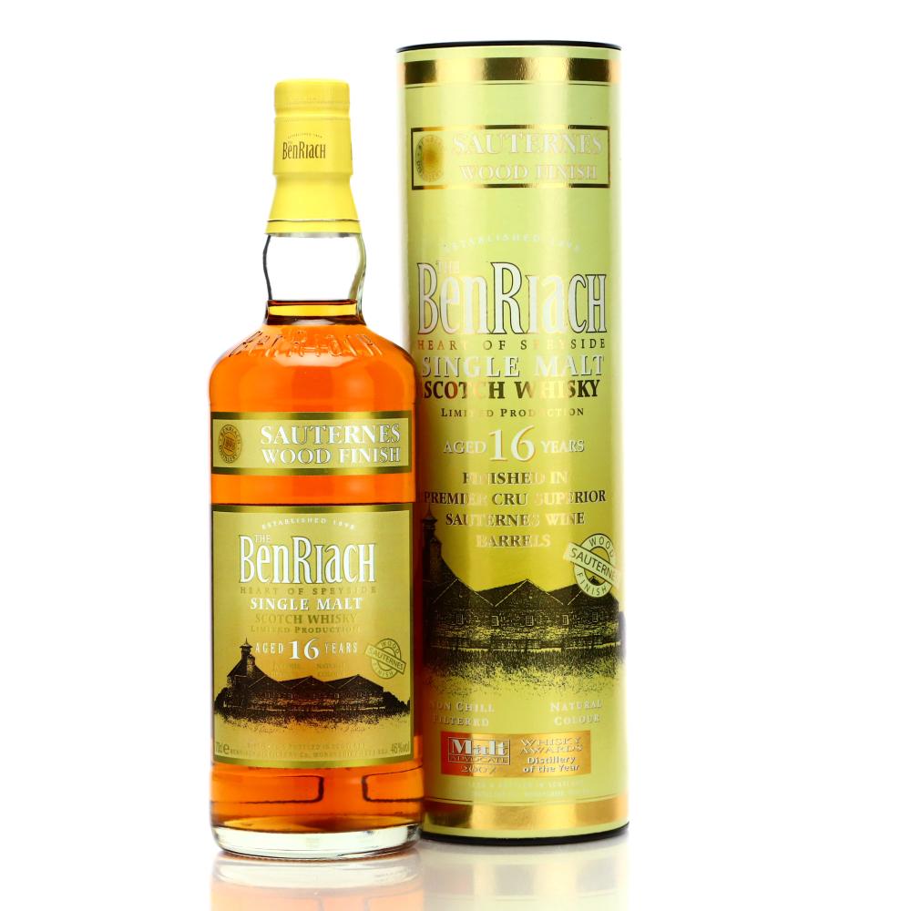 Benriach 16 Year Old Sauternes Wood Finish