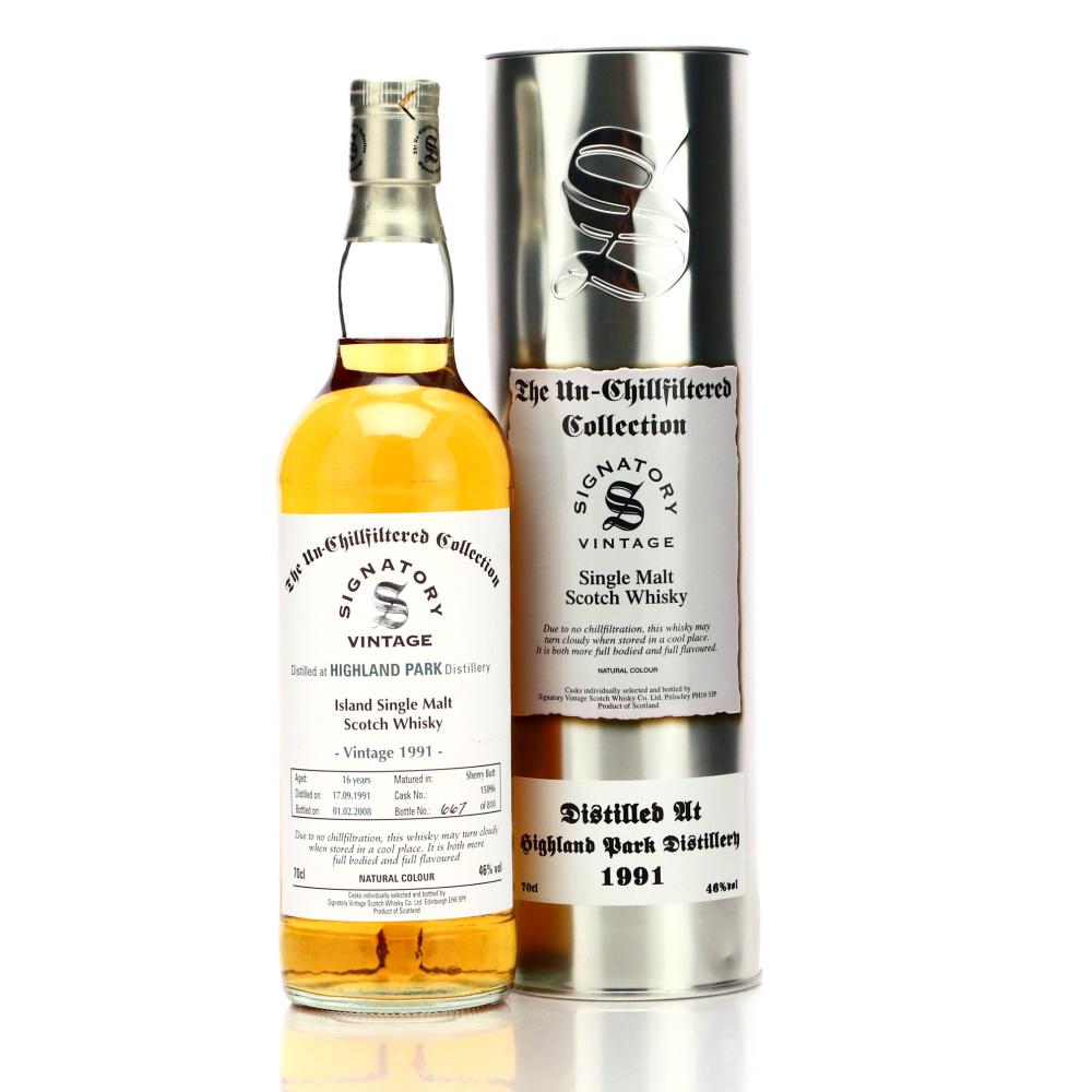 Highland Park 1991 Signatory Vintage 16 Year Old