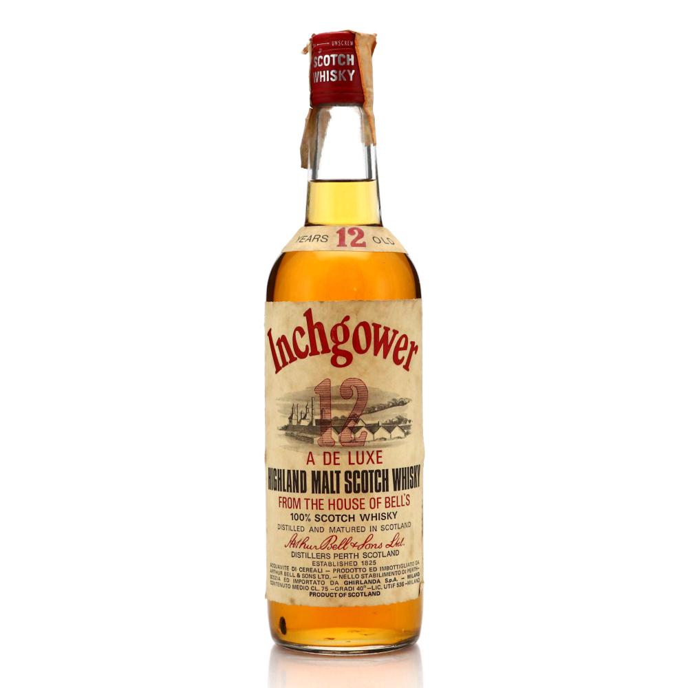 Inchgower 12 Year Old De Luxe 1980s