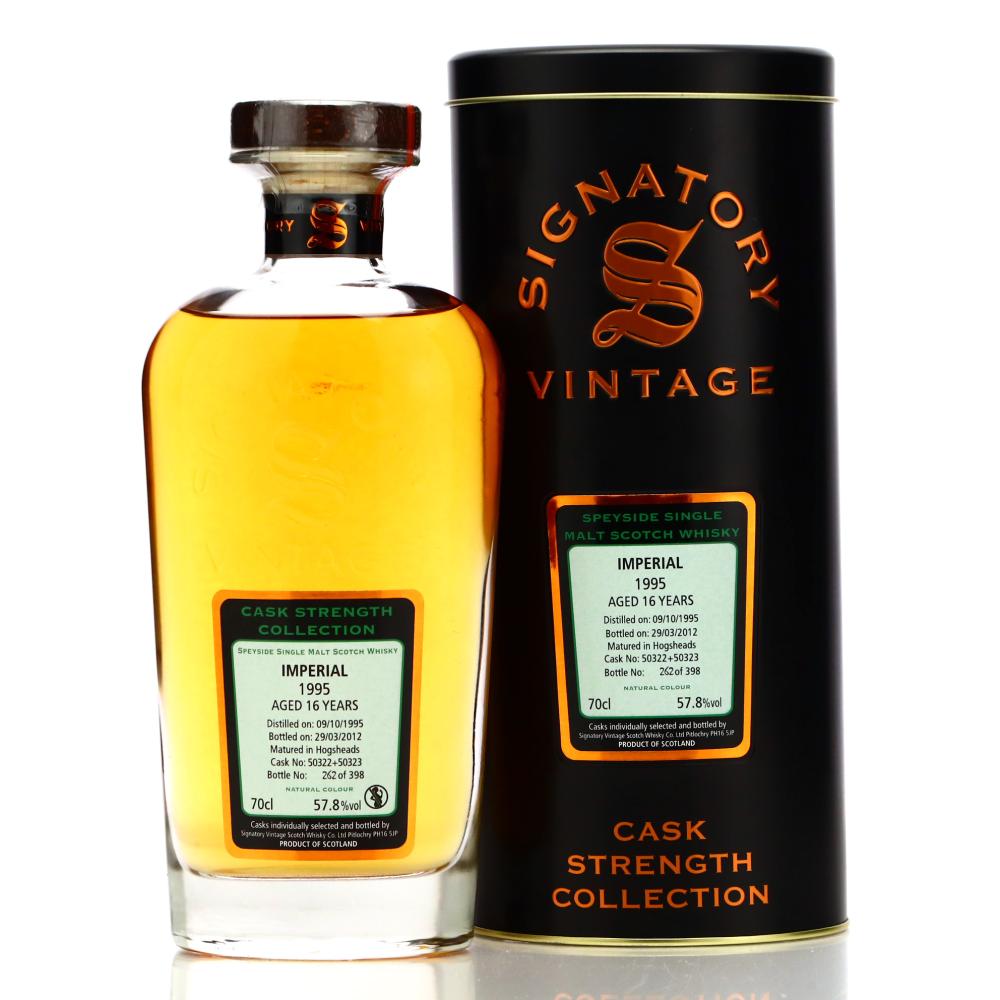 Imperial 1995 Signatory Vintage 16 Year Old Cask Strength