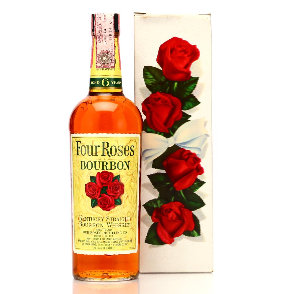 Four Roses 6 Year Old Kentucky Straight Bourbon circa 1970s
