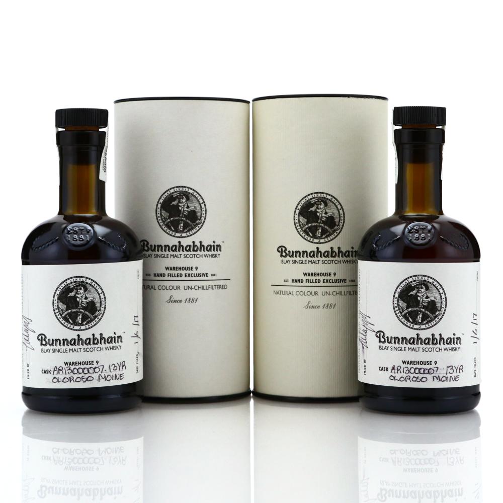 Bunnahabhain Moine 13 Year Old Hand Filled 2017 2 x 20cl / Oloroso Finish