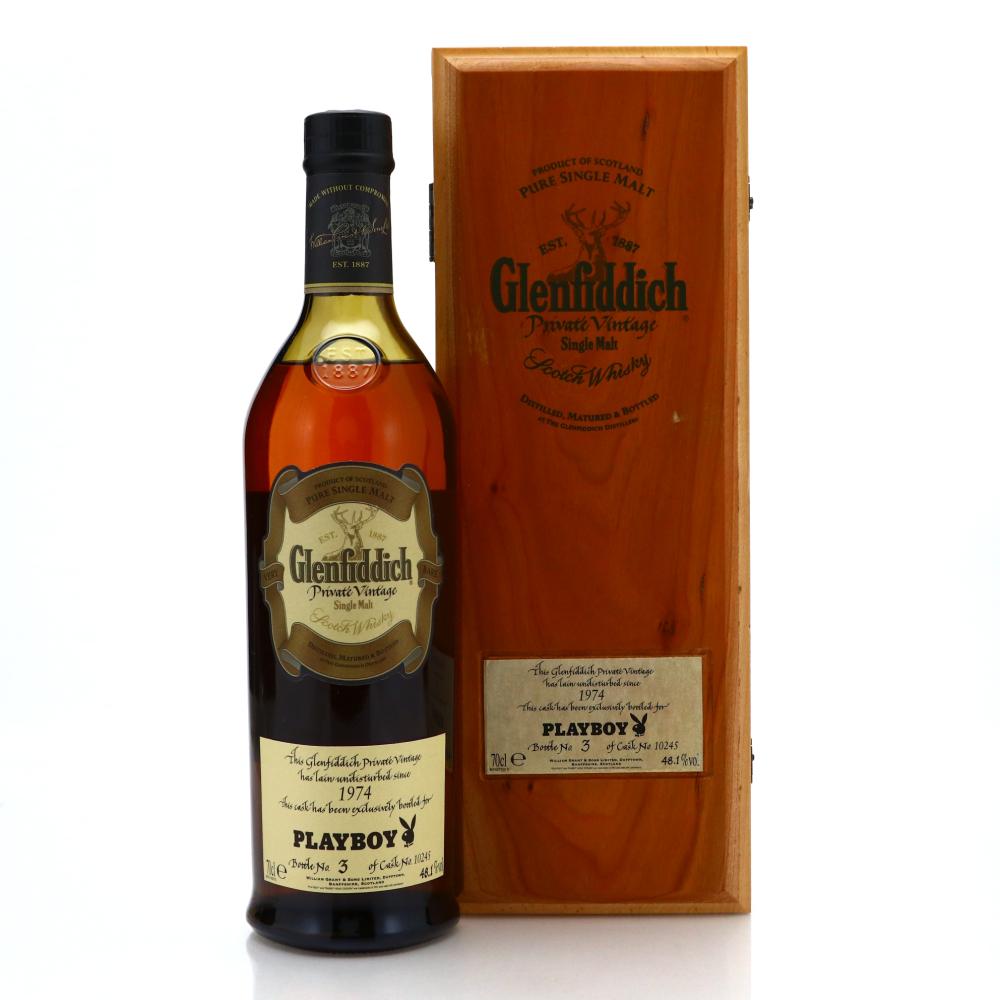 Glenfiddich 1974 Private Vintage #10245 / Playboy 