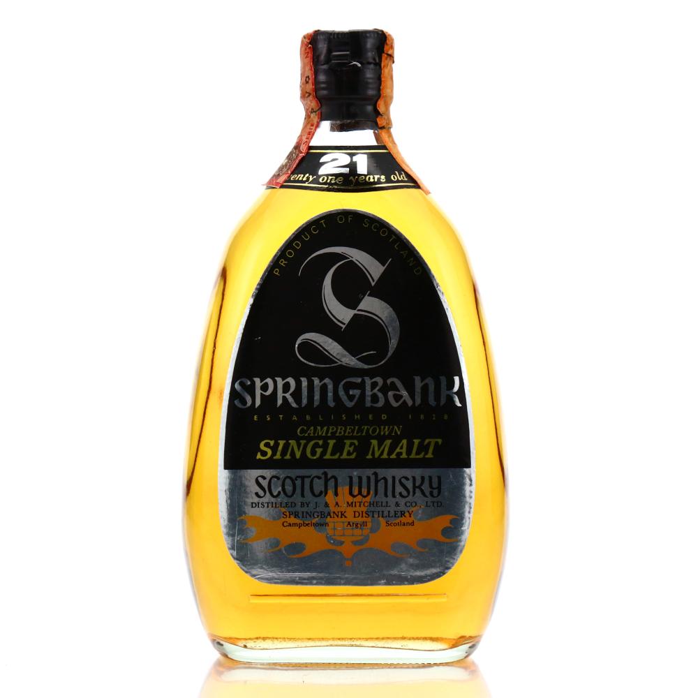 Springbank 21 Year Old 1970s / A Sutti Import