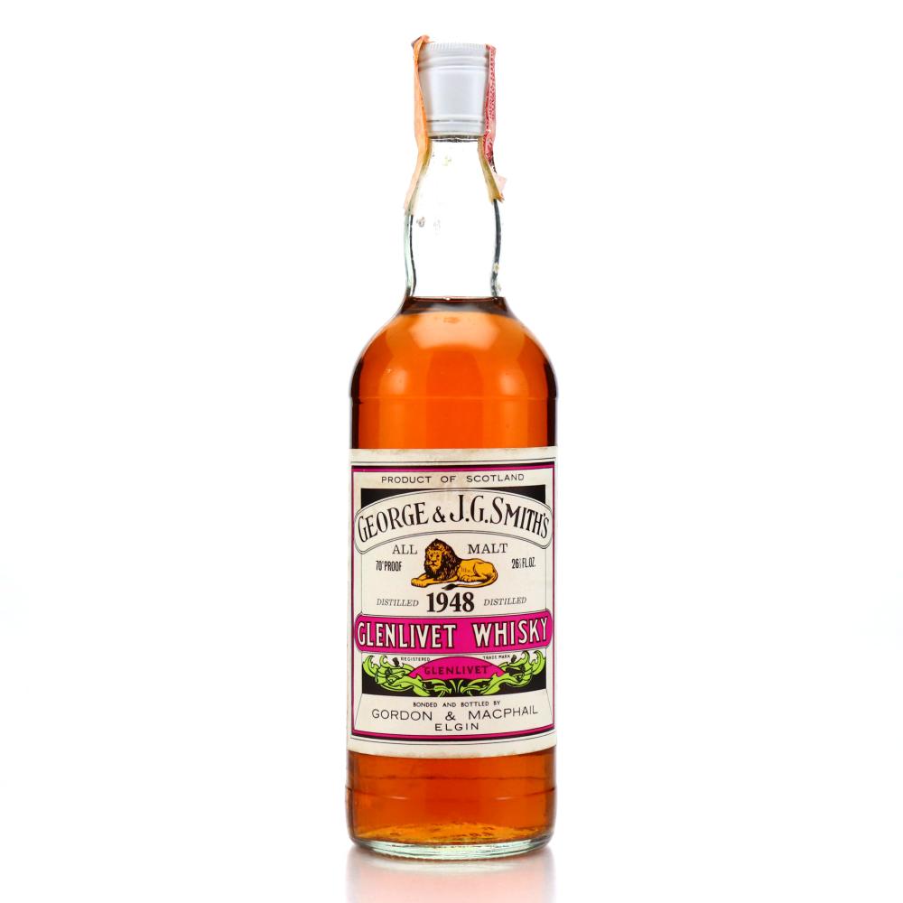 Glenlivet 1948 Gordon and MacPhail 1970s / Co. Pinerolo Import